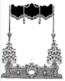 Diseño del trono de María Stma de Nueva Esperanza