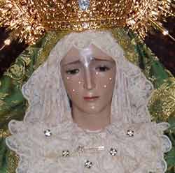 Presentación de la Virgen tras su Restauración 2005